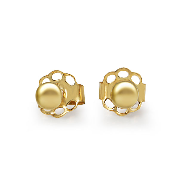 9ct Yellow Gold 2.7mm Ball Stud Earrings