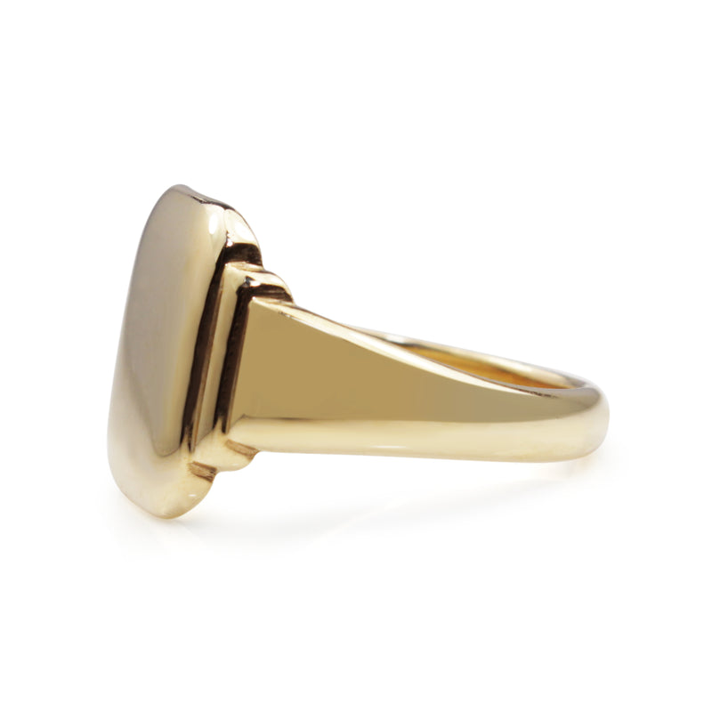 9ct Yellow Gold Vintage Signet Ring