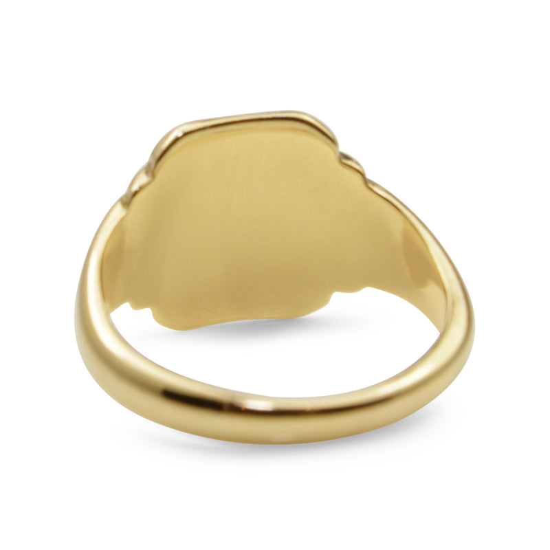 9ct Yellow Gold Vintage Signet Ring