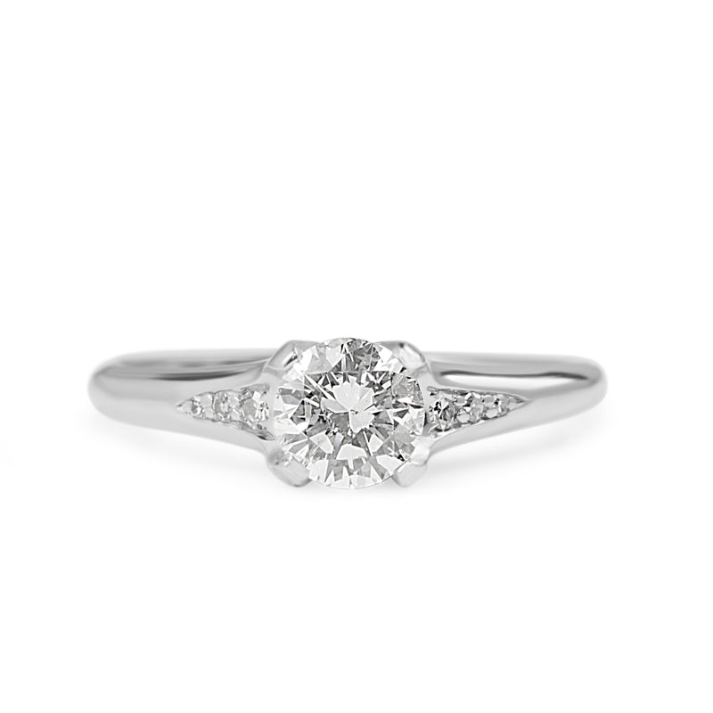 Platinum Diamond Solitaire Ring