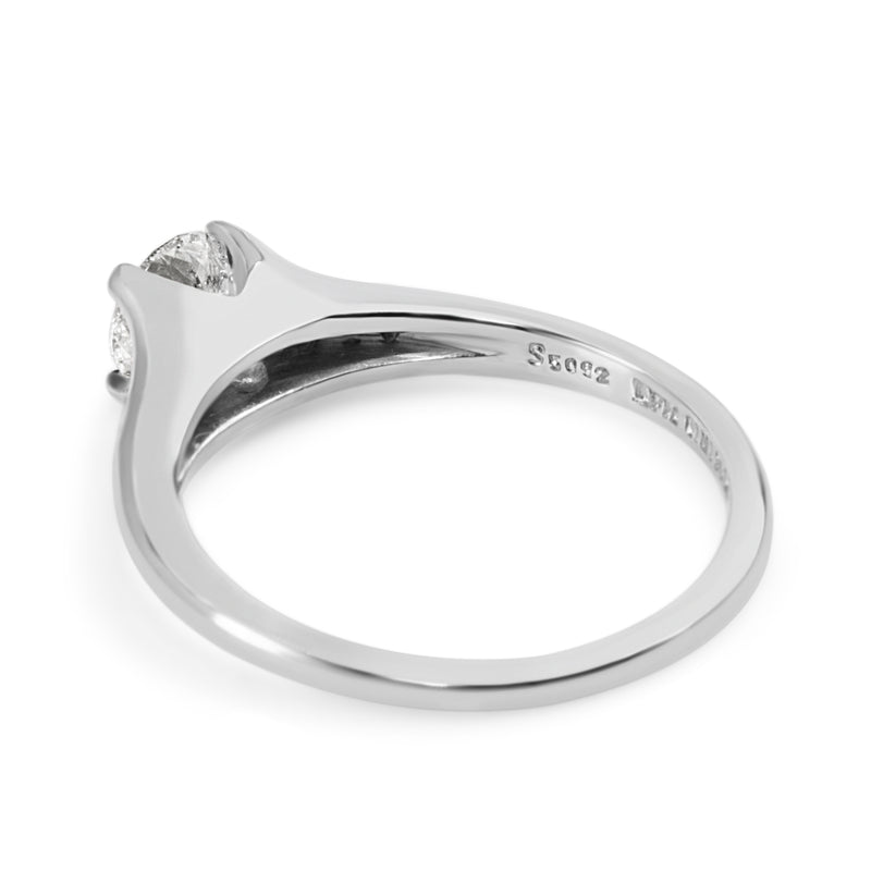 Platinum Diamond Solitaire Ring