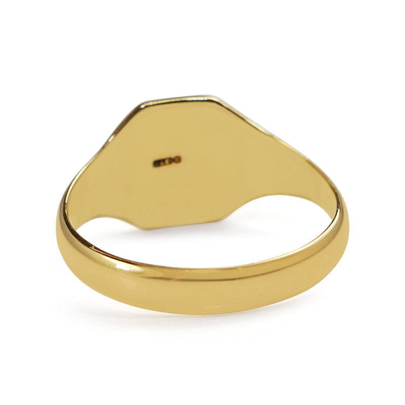 9ct Yellow Gold Masonic Signet Ring