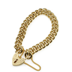 9ct Yellow Gold Curb Link Bracelet