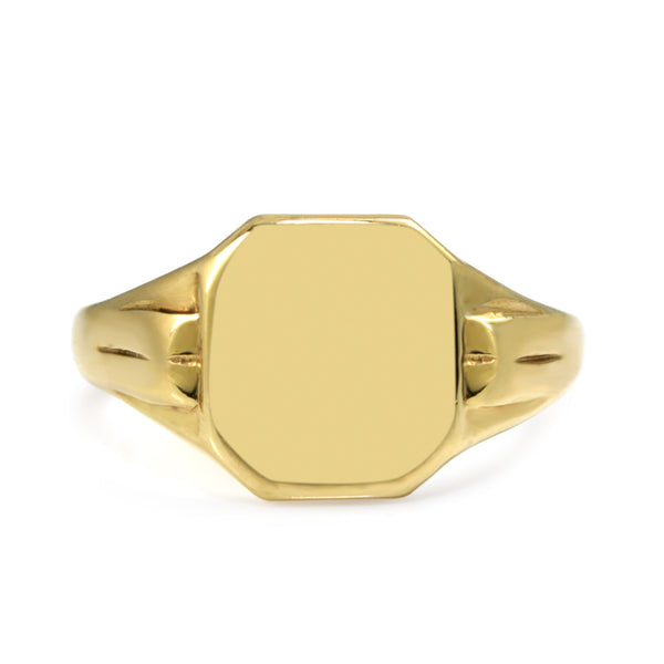 9ct Yellow Gold Circa 1940 Signet Ring
