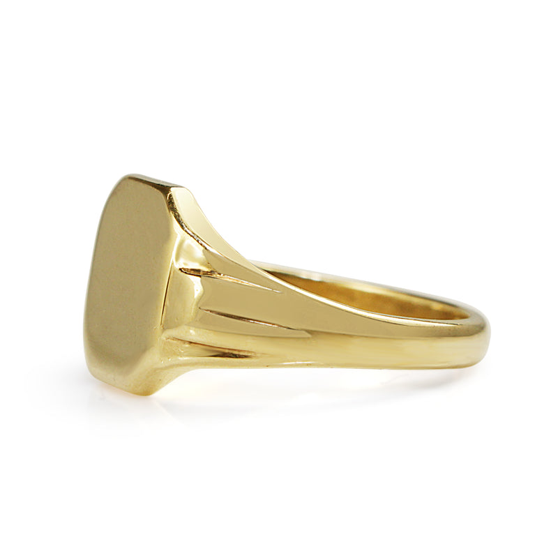 9ct Yellow Gold Circa 1940 Signet Ring