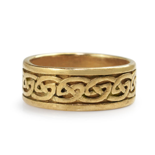 9ct Yellow Gold Celtic Designed Ring