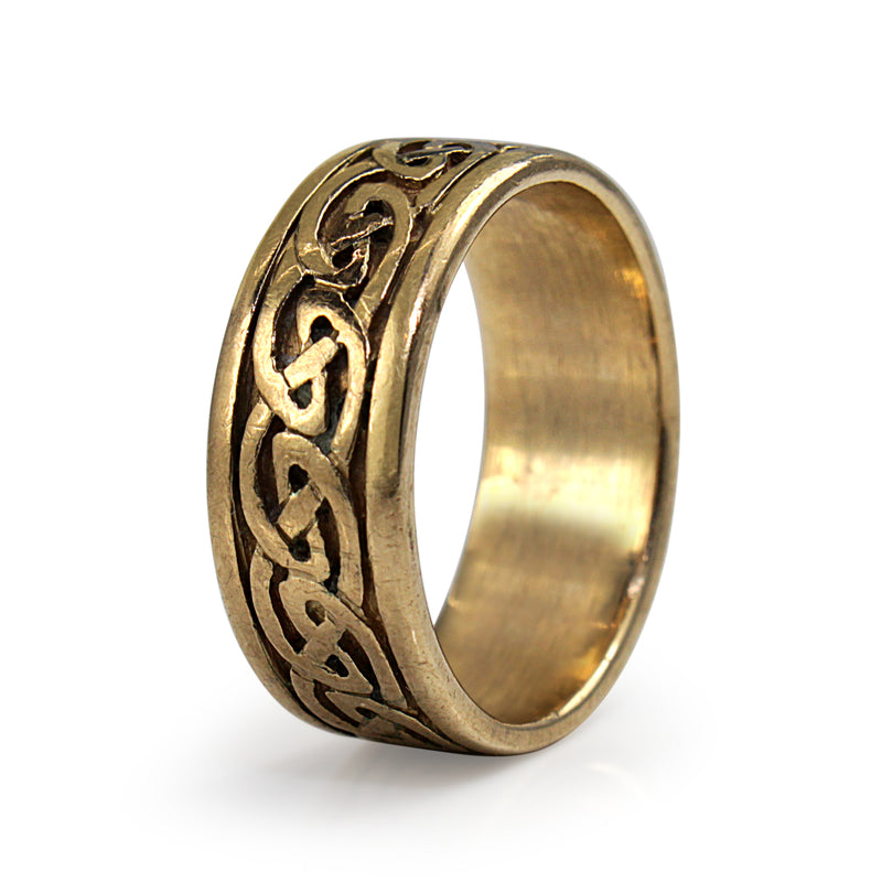 9ct Yellow Gold Celtic Designed Ring