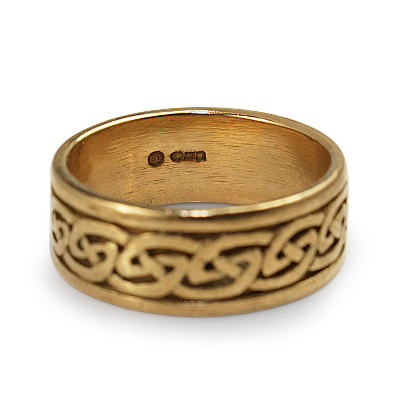 9ct Yellow Gold Celtic Designed Ring