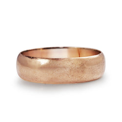 9ct Rose Gold Antique Band Ring