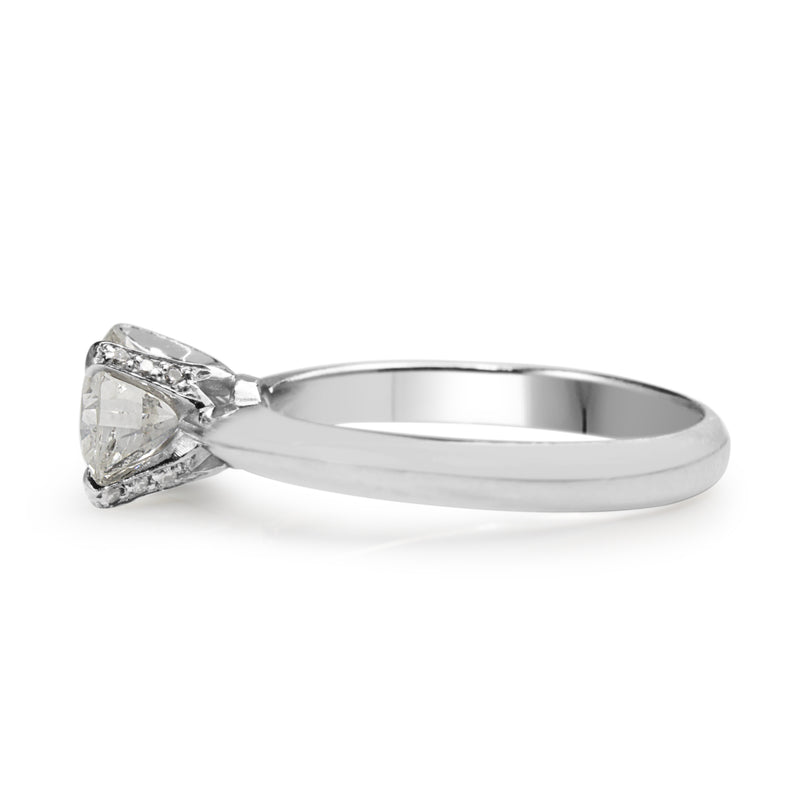 18ct White Gold 1.60ct Diamond Solitaire Ring