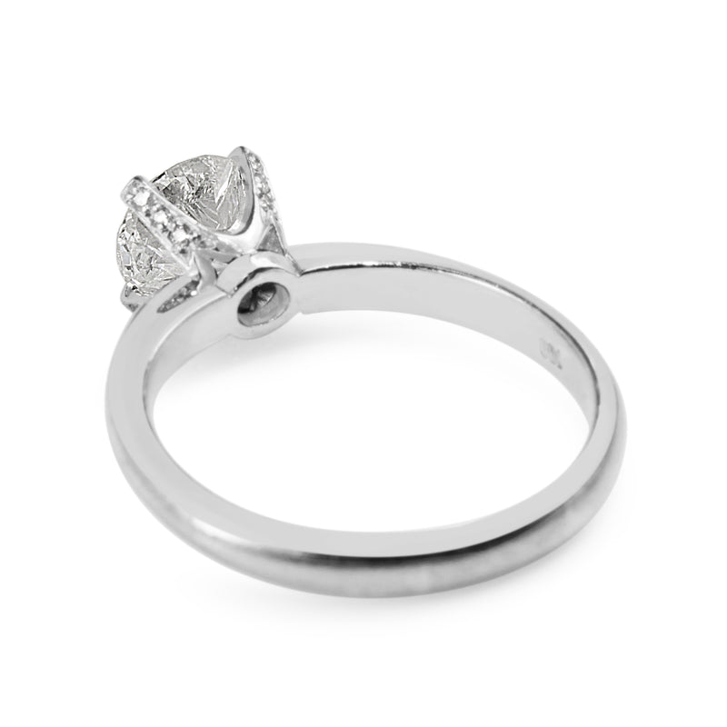18ct White Gold 1.60ct Diamond Solitaire Ring