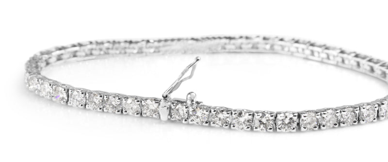 Diamond Eternity Tennis Bracelet. VS CLARITY F/G COLOR Endless Line Of –  Morgan Jonathan