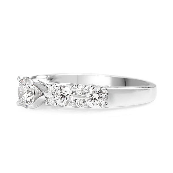 18ct White Gold Diamond Ring