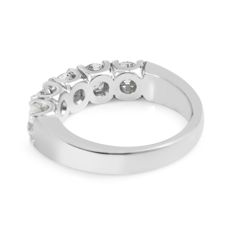 Platinum 5 Stone Diamond Ring