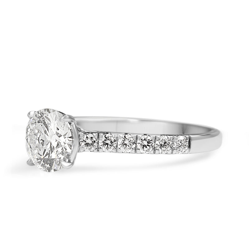 18ct White Gold 1.03ct Diamond Solitaire Ring