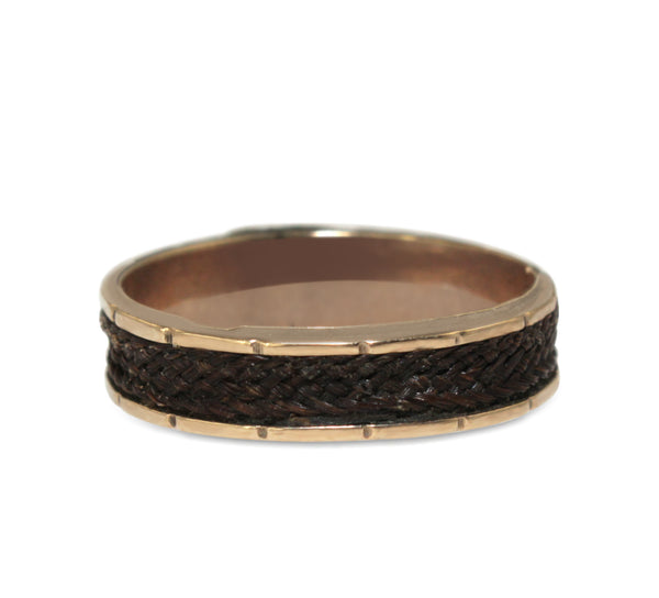 9ct Yellow Gold Antique Mourning Ring