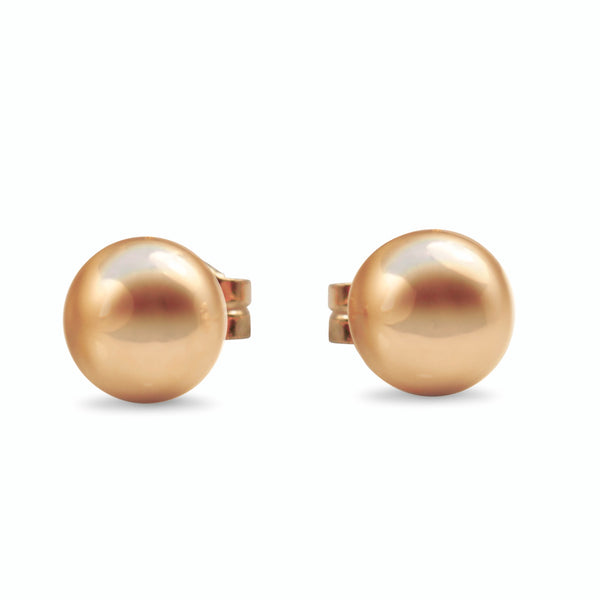 9ct Rose Gold 5.8mm Ball Stud Earrings