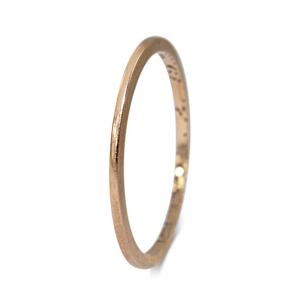 15ct Yellow Gold Antique Spacer Band Ring