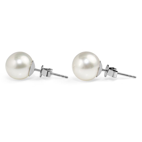 18ct South Sea 11.5m Pearl Stud Earrings
