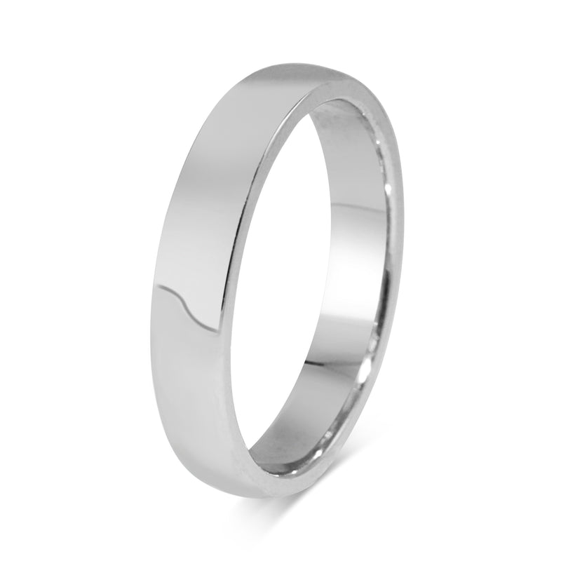 18ct White Gold 4.5mm Band Ring