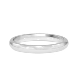 Platinum Plain 2.5mm Band Ring