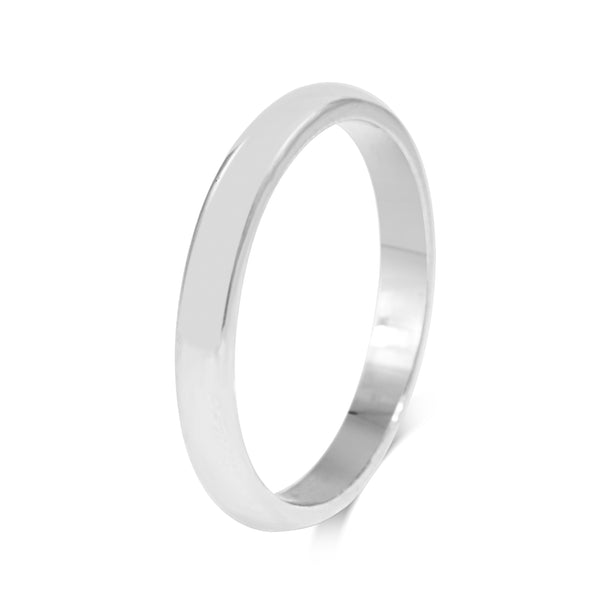 Platinum Plain 2.5mm Band Ring