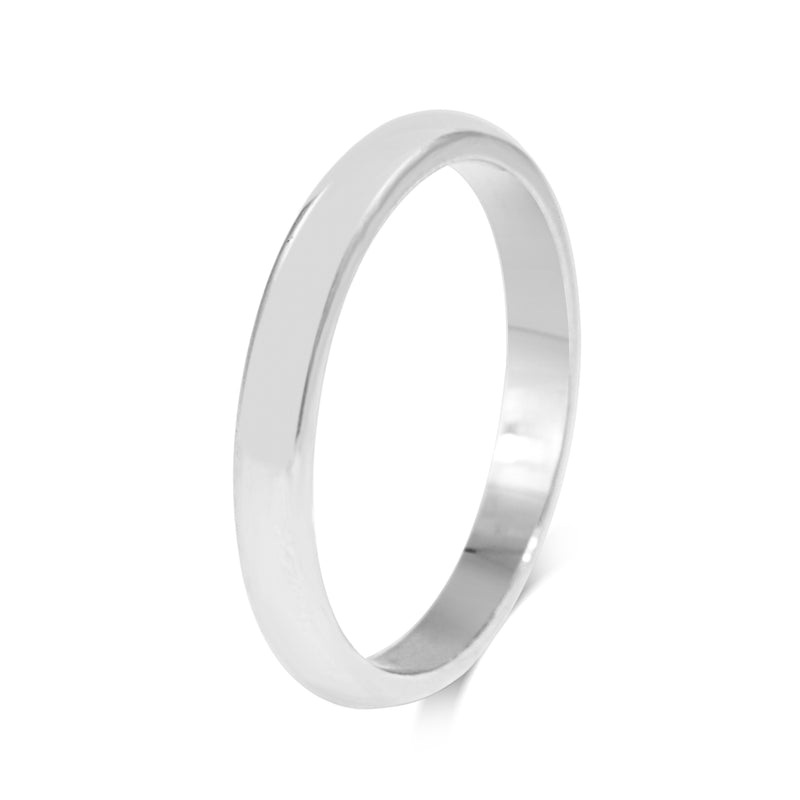 Platinum Plain 2.5mm Band Ring