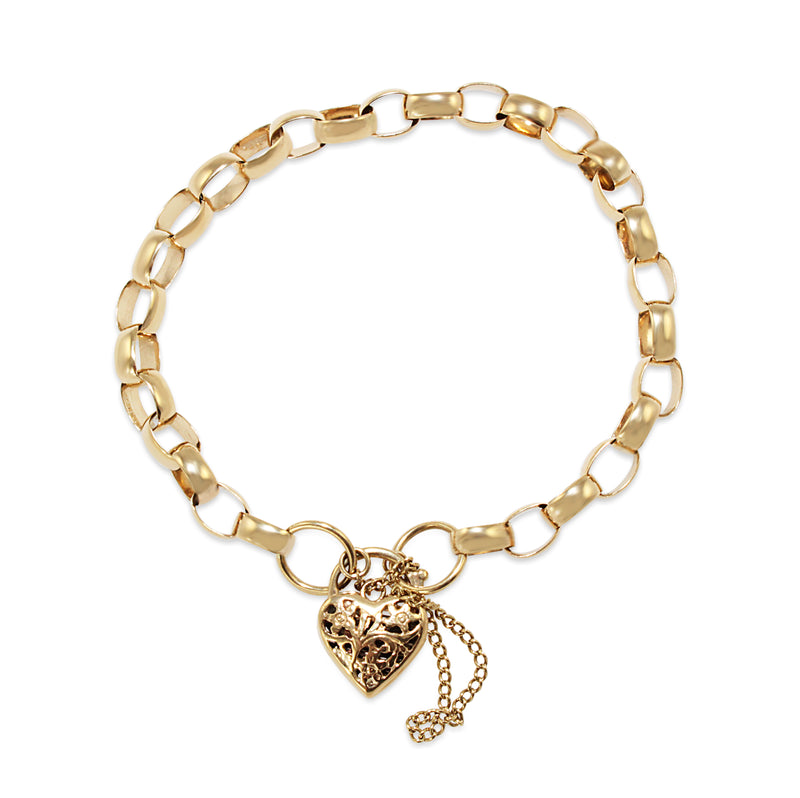 9ct Gold Belcher Bracelet – H&T